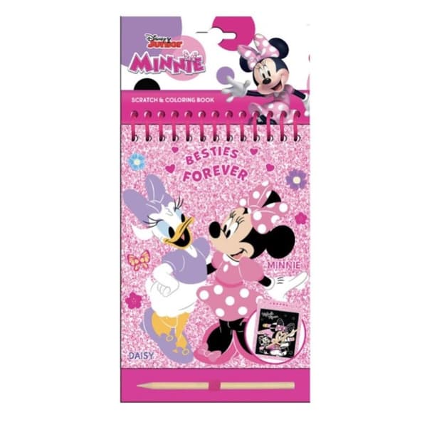 Tegningssett Minnie Mouse Scratch
