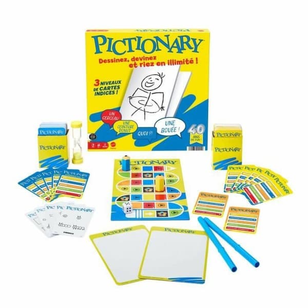 Sällskapsspel Mattel PICTIONARY