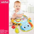 Miniatyrbillede 6 af 7: Musiklegetøj Winfun 32 x 8,5 x 42 cm (2 enheder) Pude Rangle
