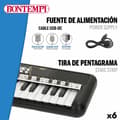 Miniatyrbillede 3 af 11: 20-Key keyboard Bontempi 42 x 4 x 15 cm (6 enheder)