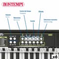 Miniatyrbillede 5 af 11: 20-Key keyboard Bontempi 42 x 4 x 15 cm (6 enheder)