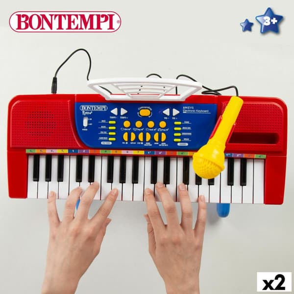 20-Key keyboard Bontempi 43 x 56 x 23 cm (2 enheder)