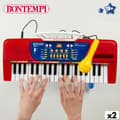 Miniatyrbillede 4 af 11: 20-Key keyboard Bontempi 43 x 56 x 23 cm (2 enheder)