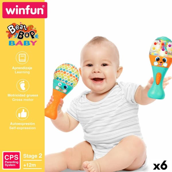 Musiklegetøj Winfun 7 x 17 x 7 cm (6 enheder)