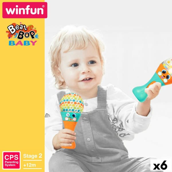 Musiklegetøj Winfun 7 x 17 x 7 cm (6 enheder)