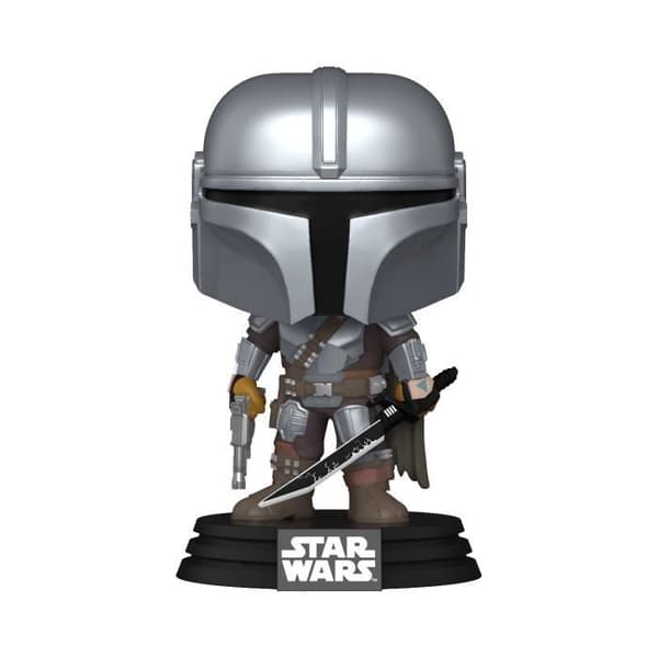 Funko Pop! Star Wars: The Mandalorian Säsong 3 - The Mandalorian med Darksaber- USED