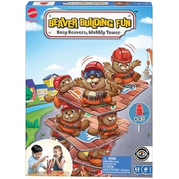 Brädspel - MATTEL GAMES - Castors Cass'Tour - Multicolor - 2 spelare eller fler - 30 min