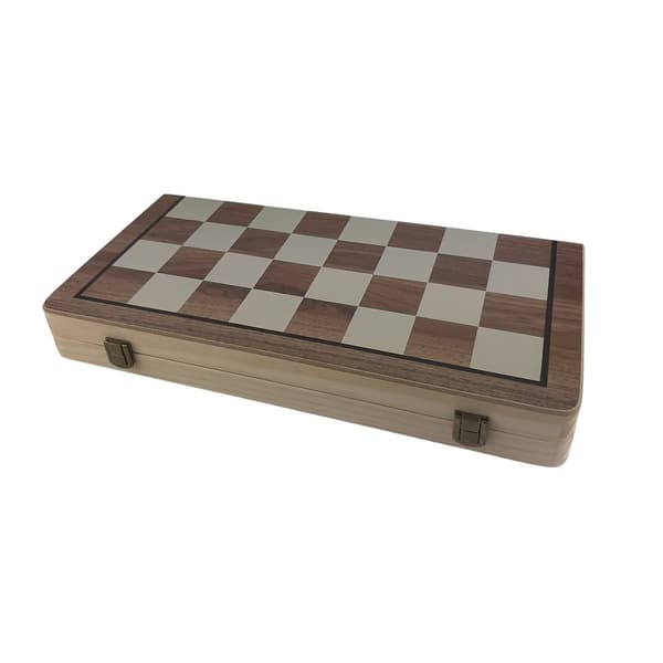 Magnetisk skak i træ MASTER - 39 x 39 cm