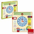 Miniatyrbild 1 av 2: Utbildningsspel Goula Calendar clock