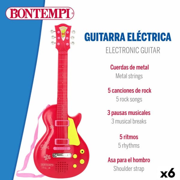 Gitarr för barn Bontempi 20 x 56 x 4 cm (6 antal)