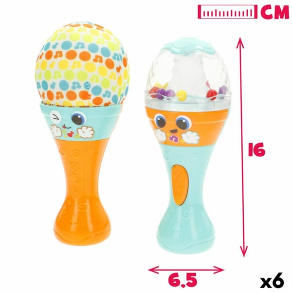Musikalisk Leksak Winfun 7 x 17 x 7 cm (6 antal)