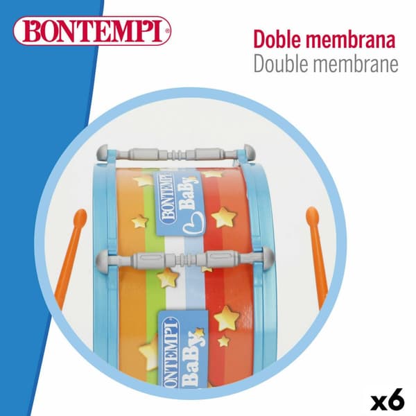 Tromme Bontempi 24 x 13 x 24 cm (6 enheder)