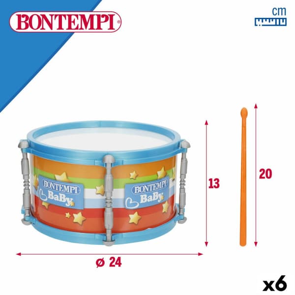 Tromme Bontempi 24 x 13 x 24 cm (6 enheder)