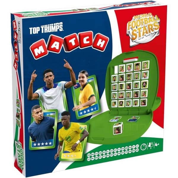 MATCH Världens Fotbollsstjärnor 2025 - Sällskapsspel - WINNING MOVES