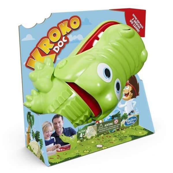 HASBRO GAMING E4898100 CROKO DR BARNLEKSAK GRÖN