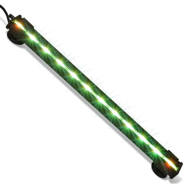 vidaXL Nedsenkbar boblelampe for akvarium RGB 32 cm