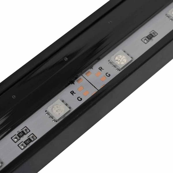 vidaXL Boblelampe for akvarium RGB 107 cm