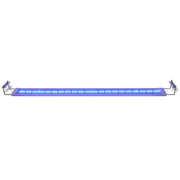 vidaXL Akvarielampe LED 120-130 cm aluminium IP67