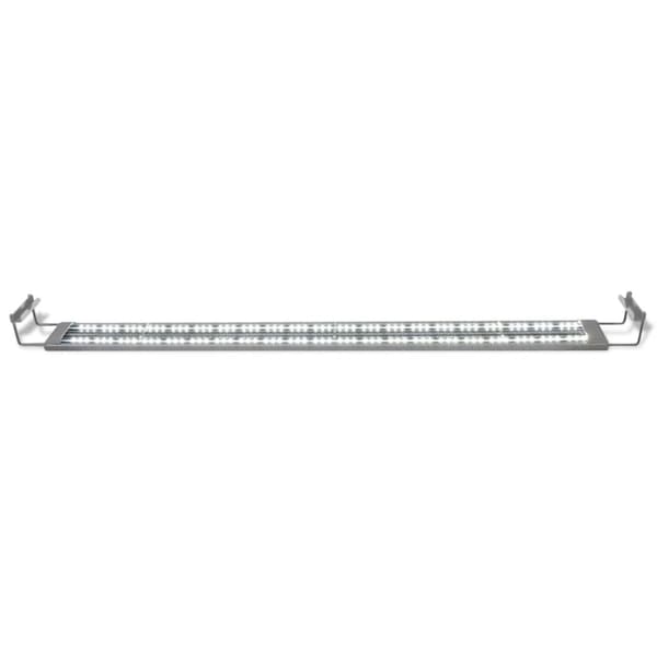 vidaXL Akvarielampe LED 120-130 cm aluminium IP67