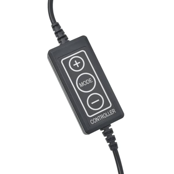 vidaXL Akvarielampe LED 120-130 cm aluminium IP67