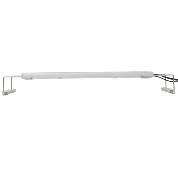 vidaXL Akvarielampe LED 50-60 cm aluminium IP67