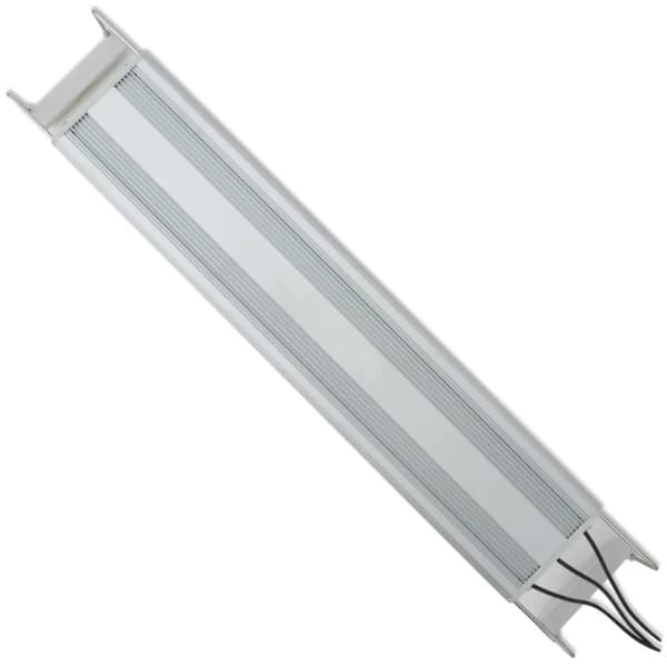 vidaXL Akvarielampe LED 50-60 cm aluminium IP67