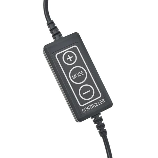 vidaXL Akvarielampe LED 50-60 cm aluminium IP67