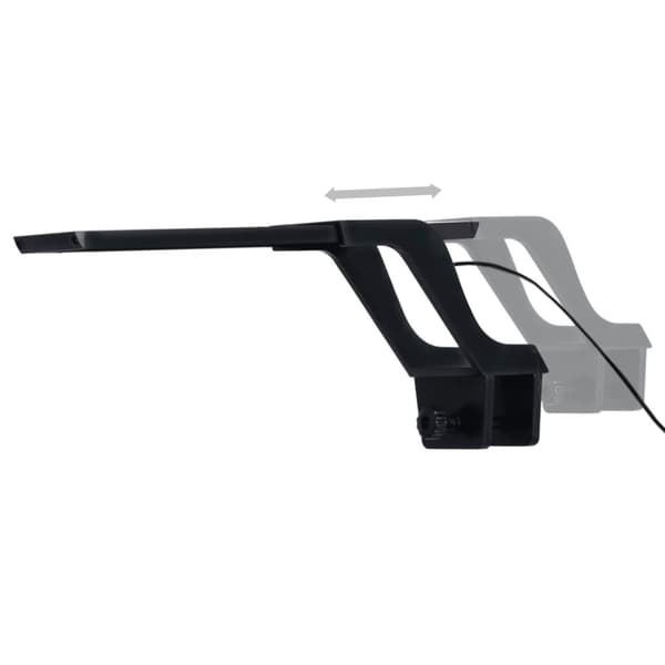vidaXL LED-lampe til akvarium med klemme 25-45 cm blå og hvid