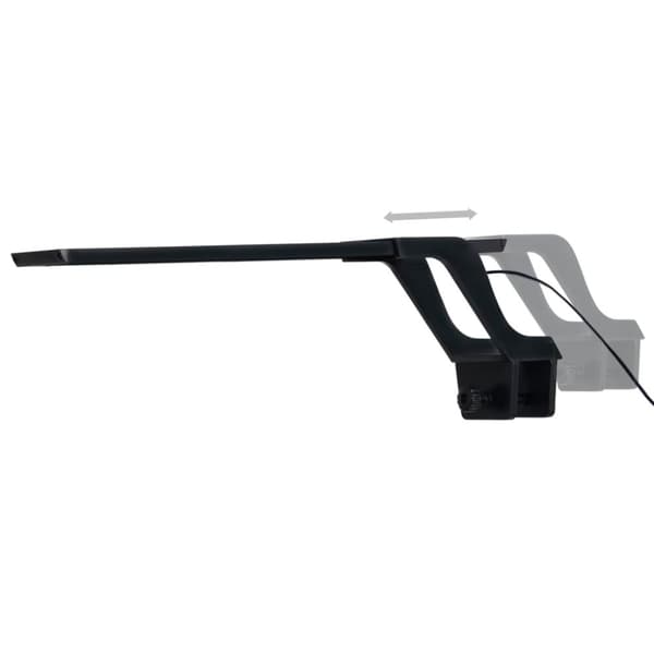 vidaXL Akvariebelysning med klämma 35-55 cm blå och vit
