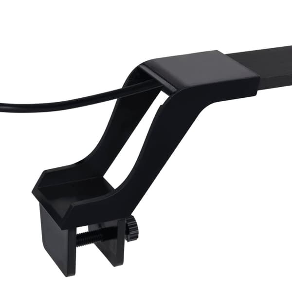 vidaXL Akvariebelysning med klämma 35-55 cm blå och vit