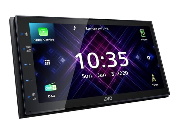 JVC KW-M565DBT Bilradio Apple CarPlay / Android Auto, DAB og Bluetooth