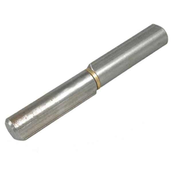 Hængsel 100 mm ståldråbeprofil svejsbar fast stift