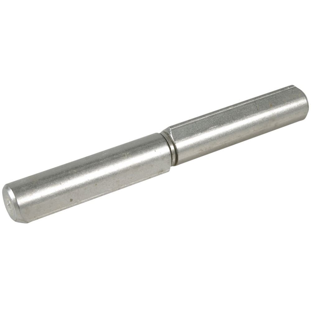 Gångjärn 160mm Rostfri fallprofil svetsbar fast stift
