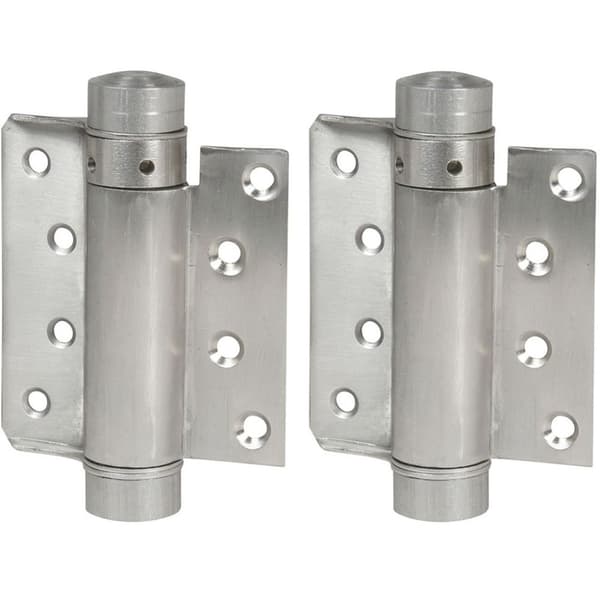 Hængselsfjeder 75mm rustfrit stål - 1par - 2stk