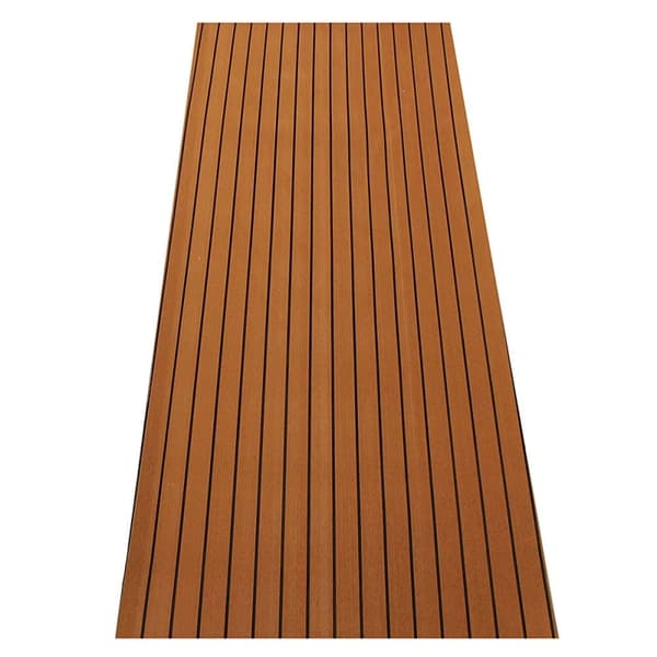 240 cm x 90 cm x 5 mm EVA-skummatta Golvbeläggning Golvdäck Båt Yachtmatta Självhäftande matt