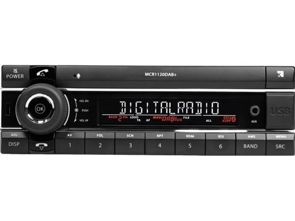 Axion Kienzle MCR 1120 DAB+ USB/AUX/BT Lyhyt korttipaikka