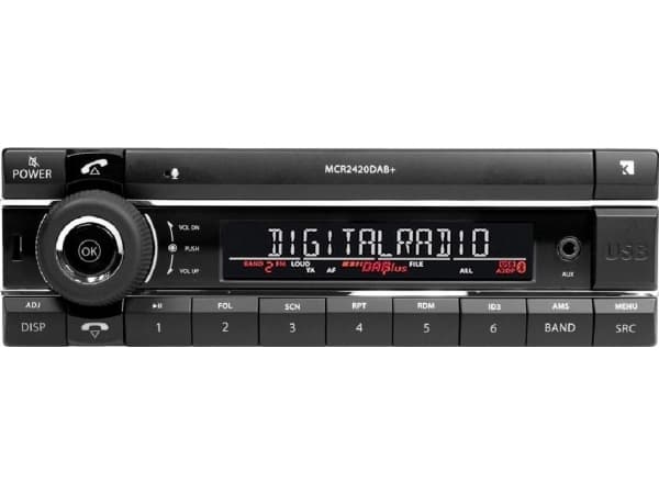 Axion Kienzle MCR 2420 DAB+ USB/AUX/BT 24V kort aksel