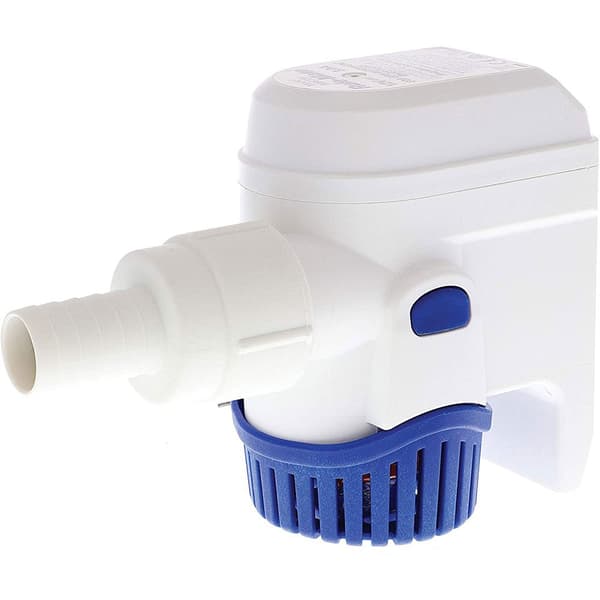 Rule Pumps Rule Mate 800gph 12v Vit,Blå 800 GPH