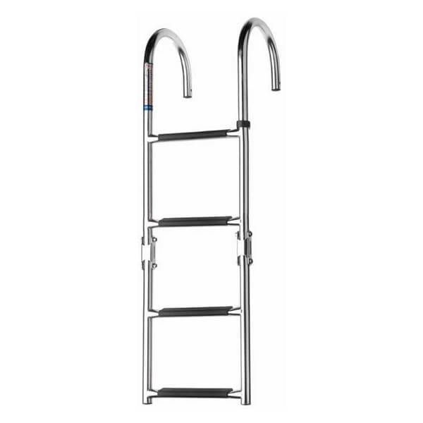 Vetus Steg Fällbar Akterspegelmonterad Simstege Inox 4 Silver 920 mm