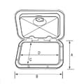 Miniatyrbillede 2 af 3: Nuova Rade Classic Storage Hatch Hvid
