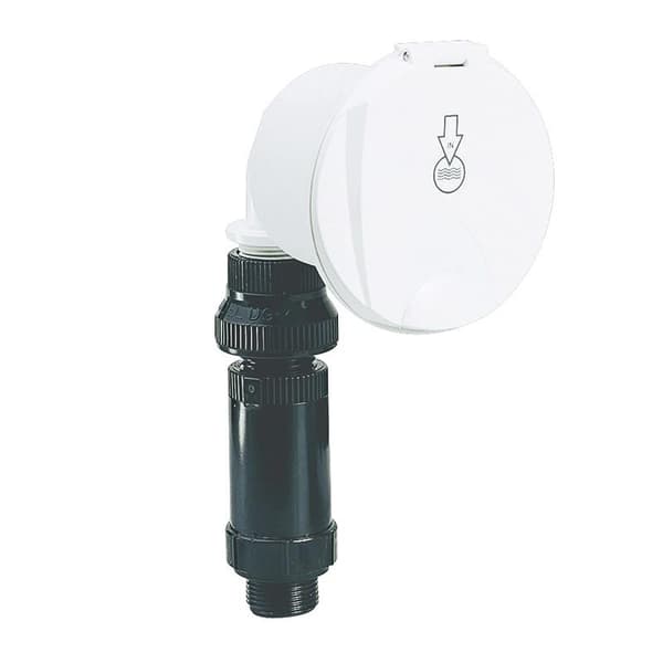 Nuova Rade Case Fresh Water Inlet Hvid Elbow Connectors