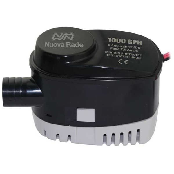 Nuova Rade Submersible Automatic Bilge Pump 1000 Gph Sort 1000 GPH