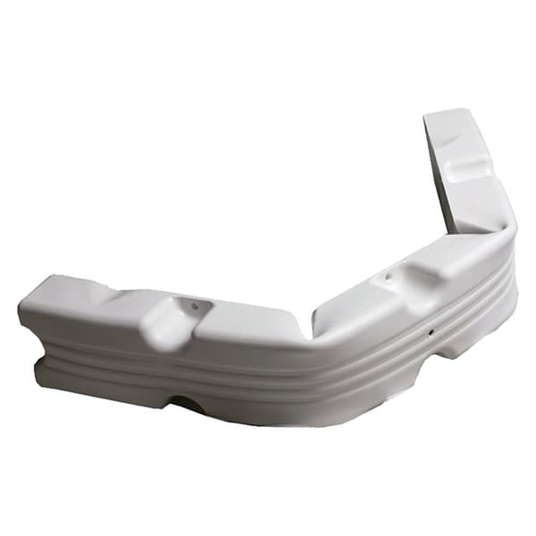 Talamex Dock Fender Flexible Valkoinen 100 x 12 x 7 cm