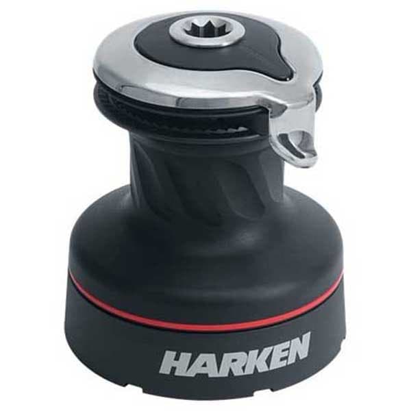 Harken Vinssi 35.2sta Aluminum Radial Self-tailing Musta