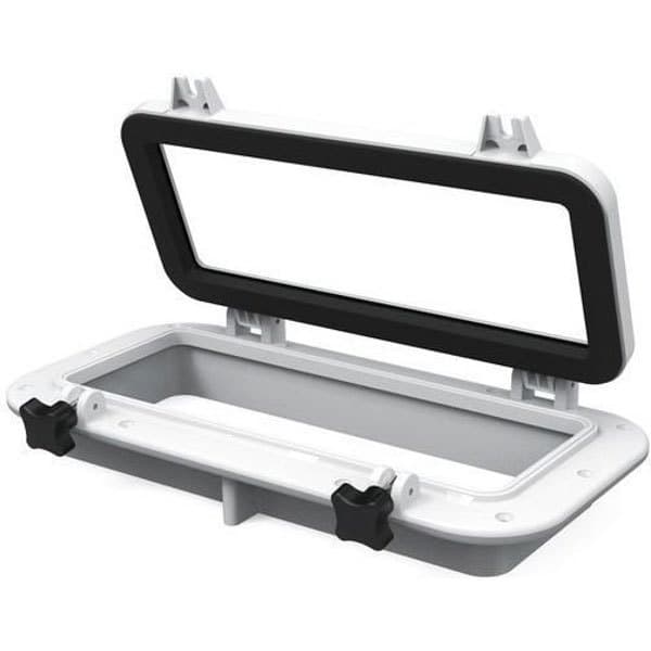Seaflo Luge Rectangular Hvid 320 x 128 mm