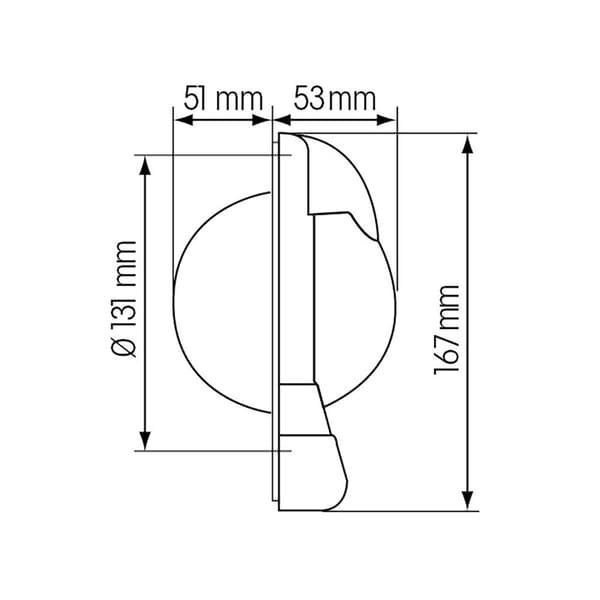 Plastimo Kompas Contest 101 Tactical Transparent 167 x 150 x 104 mm