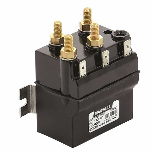 Maxwell Dubbelriktad Solenoid Rc8-8/rc10/rc12 Series 1000-3500 Sp5105 24v Svart