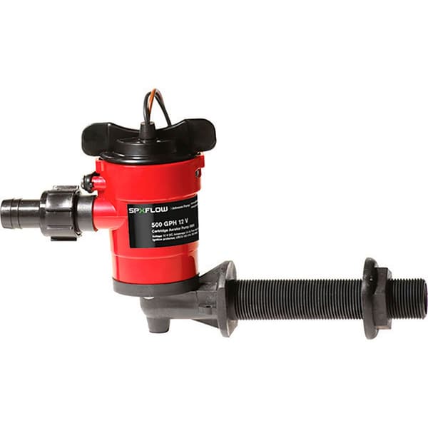 Johnson Pump Pumpe Cartridge Aerator 90º Rød 500 GPH