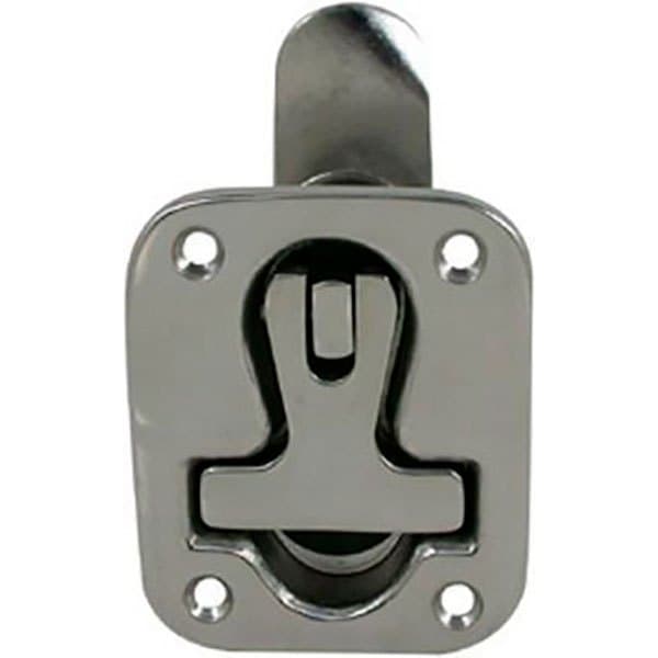 Goldenship Fyrkant S Latch Boss L T Silver 63 x 76 mm