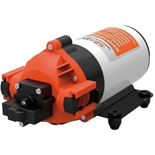 Seaflo Steem Pumpe Series 52 12v 4.2 Bar 15 L/min Søvfarvet